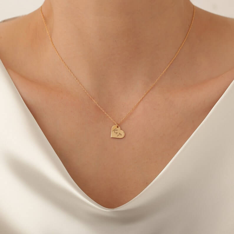 custom heart necklaces