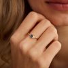 Two Birthstone Ring By Peacevery