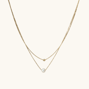 Pearl Layered Jewelry Necklace