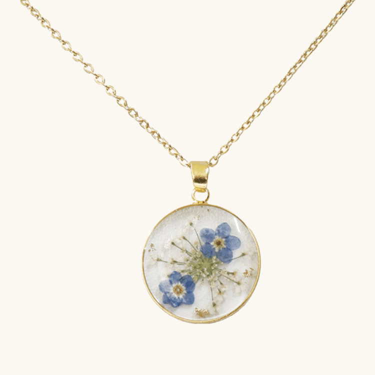 forget me not necklace