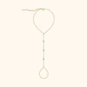 gold hand chain