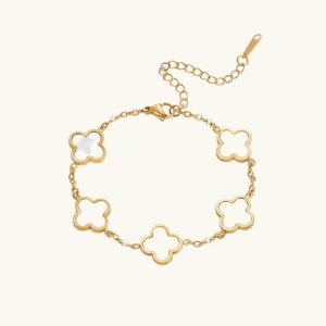 Four Leaf Clover Bracelet