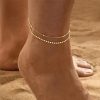 Golden Harmony Anklet